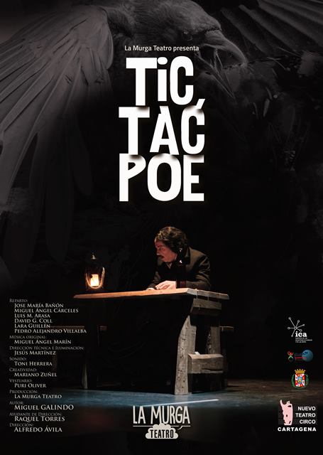 La obra 'Tic Tac Poe' en el Auditorio Infanta doña Elena de Águilas en Águilas